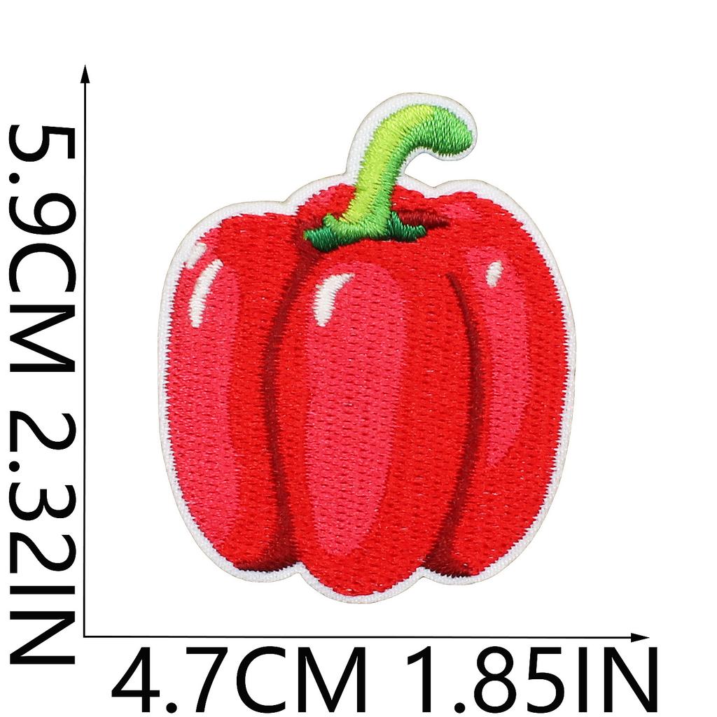 Star Watermelon Embroidery Cloth Sticker Football Patch Sticker Clothes Decoration Basketball Mushroom Shrimp Computer Embroidery Chapter Sticker