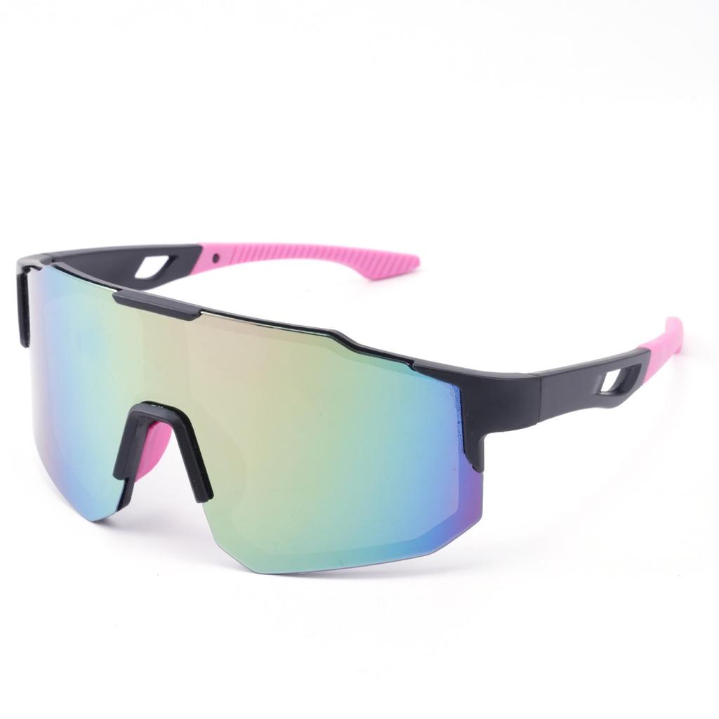 Large-Frame One-Piece Windproof Sunglasses for Cycling, Fishing & Driving