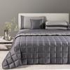 Very Light Duvet Suite Double In Cotton Satin 200 G/sqm