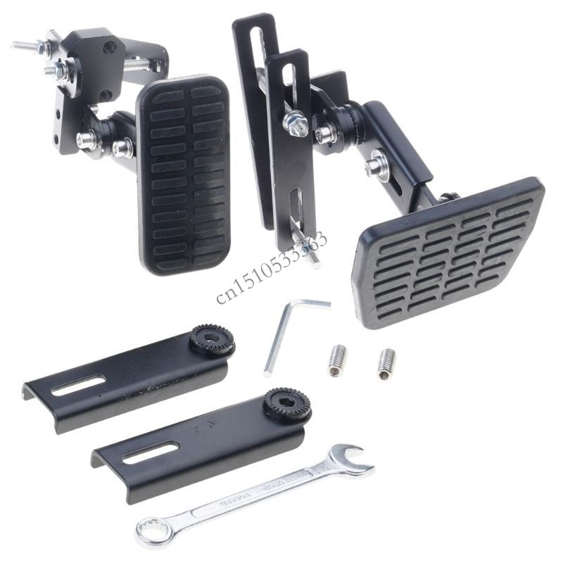 090E Universella Pedalförlängare Gaspedal För Korta Personer Säkerställer Säker Och Bekväm Körning I Och Vid Körning På