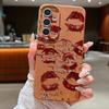 Cool Kiss Lips Print Case For Samsung A18 A57 A37 A17 A56 A36 A26 A16 A55 A35 A25 A15 A54 S21 FE S22 S23 S24 Plus S25 S26 Ultra Silicone Cover