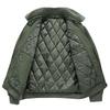 Men's Winter Warm Cotton Jacket with Detachable Fur Collar