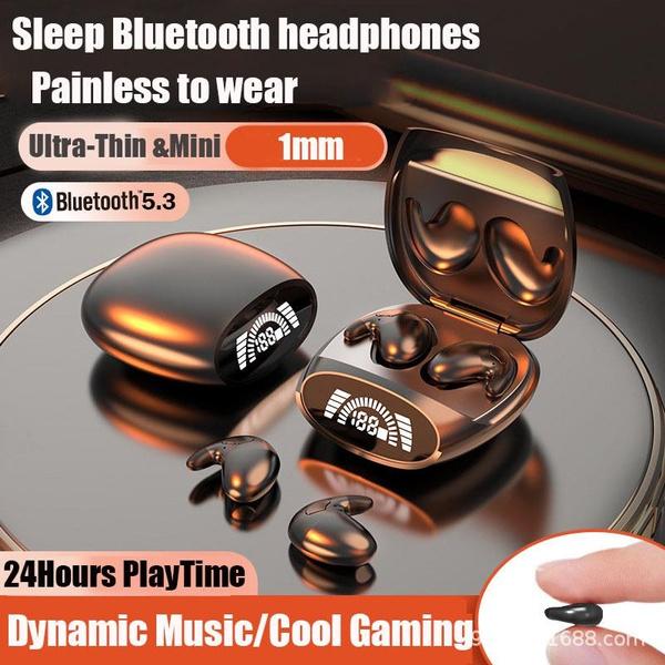 

Бестселлер среди наушников Bluetooth, невидимые беспроводные наушники для сна TWS Bluetooth Скрытые наушники IPX7 Водонепроницаемые спортивные наушники с шумоподавлением