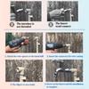 PVC Thread Maker Tool for Electric Drill - Plastic Pipe Tap Die Set with 3 Dies,1/2", 3/4", 1", Electric Drill Water Pipe Threader Plumbing Tool for