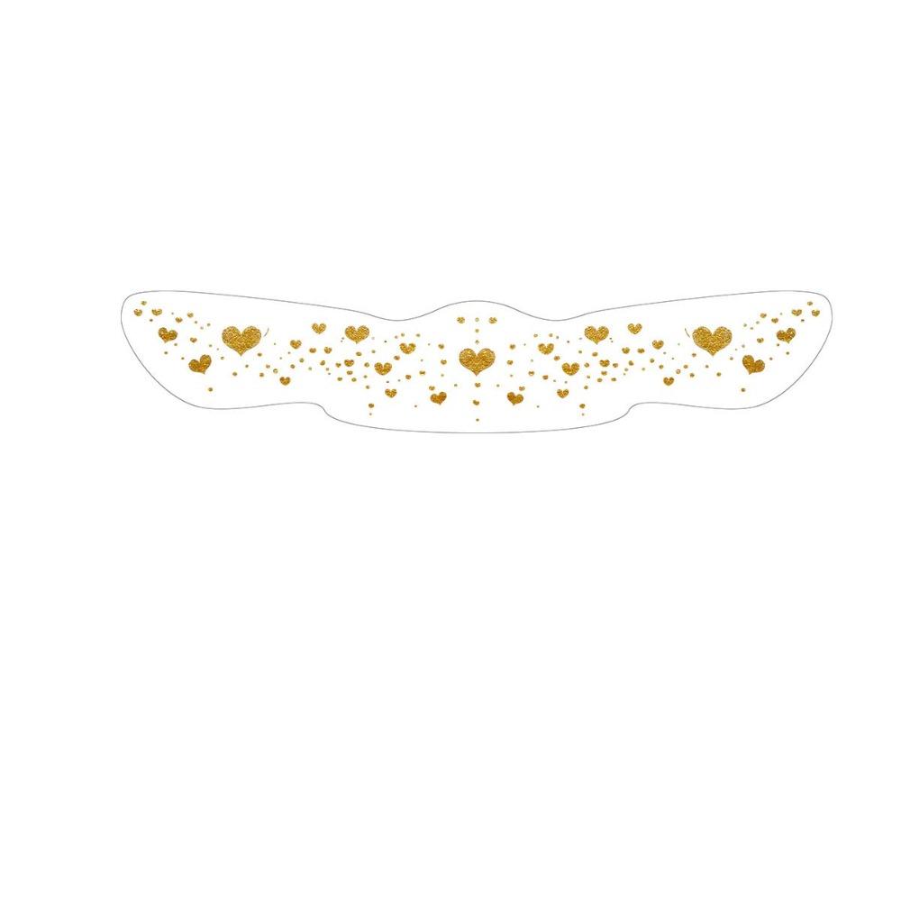 DIY Collarbone Freckle Tattoo Butterfly Star Dots Heart Bronzing Sparkle Face Temporary Tattoo Clavicle Chest Position