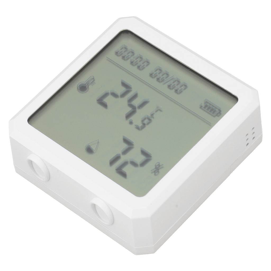 Temperature Humidity Meter LCD Display Wifi Alarm Function Voice Support Digital Hygrometer Thermometer for Indoor