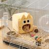 Warm Hamster Cotton Nest Soft Plush Guinea Pig Insulated Nest Winter Hamster House  Cage Accessory