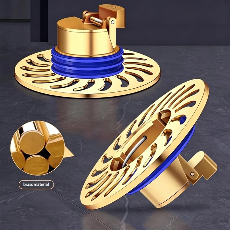 All-copper Floor Drain Deodorizer Bathroom Inner Core Sewer Pipe Anti-odor And Insect-proof Universal Floor Drain Core
