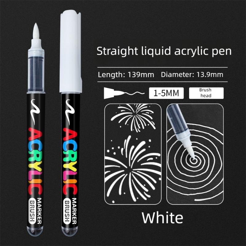 Fast Drying Highlighter Marker Pen Plastic Body Smooth Flow Tip Ideal For Artists And Craft Projects