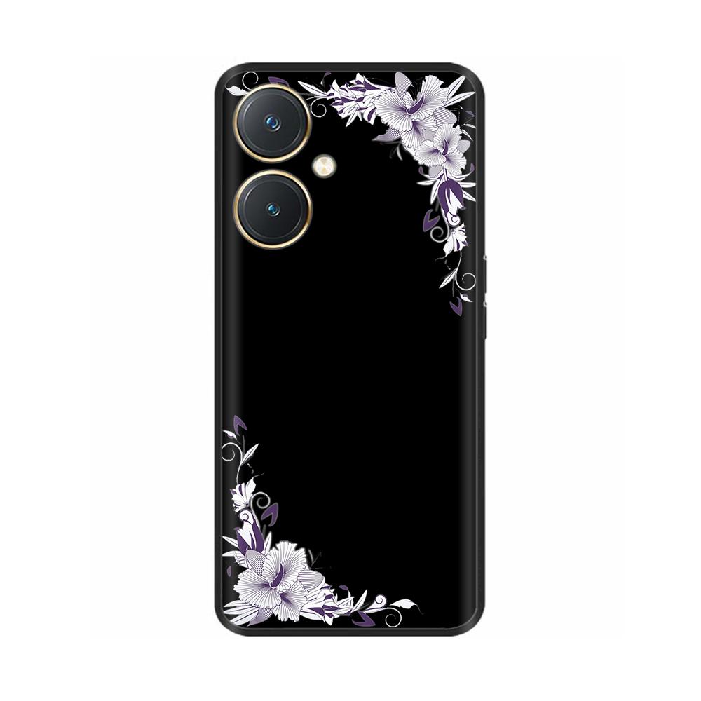 For Vivo Y27 4G 5G Phone Case Soft Black Silicone Protection Back Cover For Vivo Y27 Y 27 4G 5G Fundas Shockproof Shell Hoesje