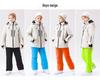 2023 Winter Children's Waterproof Ski Suit - Unisex Hooded, Breathable, and Insulated Jacket