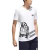 adidas Neo Round Neck Comfortable Casual Sports Short Sleeve T-Shirt Men Tops White DW8172