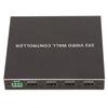 DVI TV Wall Video Controller 180 Degree Rotating HD Multimedia Interface Splicing Display Processor with Remote 100‑240V