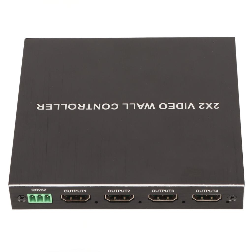 DVI TV Wall Video Controller 180 Degree Rotating HD Multimedia Interface Splicing Display Processor with Remote 100‑240V