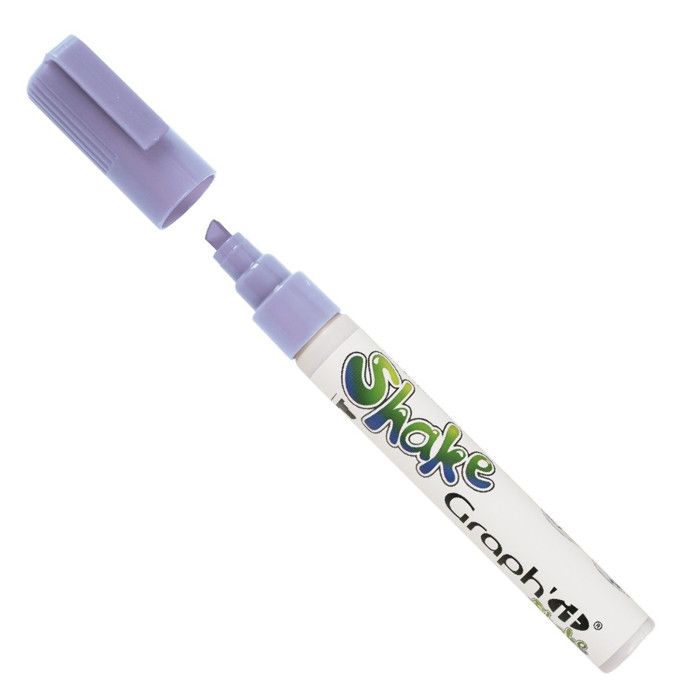 Graph'it Shake 5 Mm Graph'it Shake Water-based Paint Marker, - Color : Lilac Blue - Code : 6120 - Point : Large - Ous