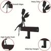Metal Creative Key Hooks - Wall-mounted and Multi-Purpose for Clothes, Bags and Keys. Add Aesthetic Charm to Your Room and Home