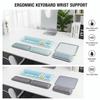 Soft Keyboard Wrist Support Non-Slip Base Wrist Rest Pad Breathable Wrist Support Pad  Desktop