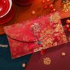 Guochao Year of the Horse 2026 Red Envelope: Fu Character Brocade New Year Lucky Money Envelope, 20,000 Yuan Capacity for Housewarming or Celebration.