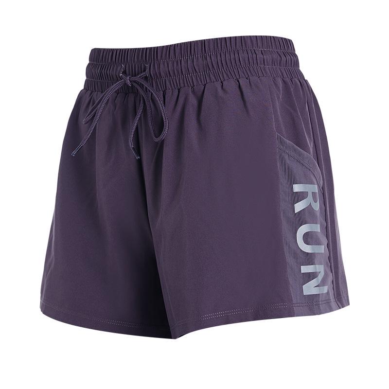 Women’s Quick-Dry Yoga Running Shorts with Pockets - Loose Fit, Two-Piece Look, Anti-Exposure Design, Fitness & Casual Wear