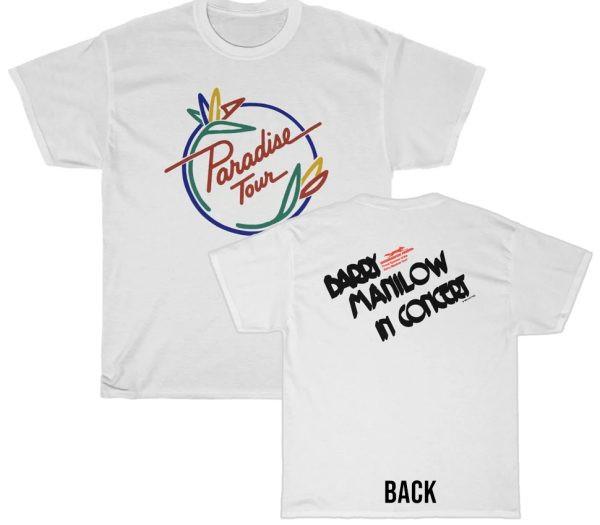 Barry Manilow 1984 The Paradise Tour Shirt Unisex T-Shirt L