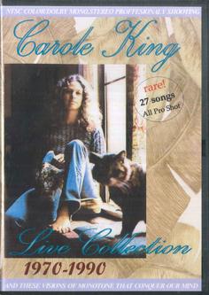 

DVD CAROLE KING - Live Collection 1970 - 1990 NONE NOT ON LABEL Non Japan Music Video Used