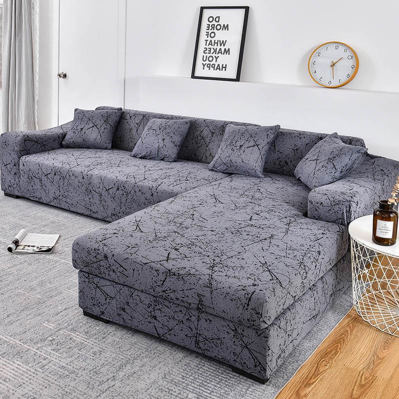 Please Order 2Pieces If Is L-shaped Corner Chaise Longue Sofa Cubre Sofa Elastic Couch Cover Stretch Sofa Covers for Living Room