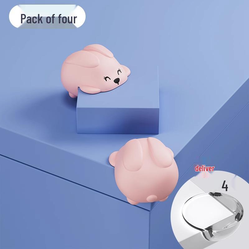 

Eco-Friendly Silicone Soft Corner Protectors for Baby Safety - Thickened, Adhesive-Free, Right Angle Guards