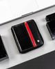 Small men's leather wallet with zipper - Rovicky