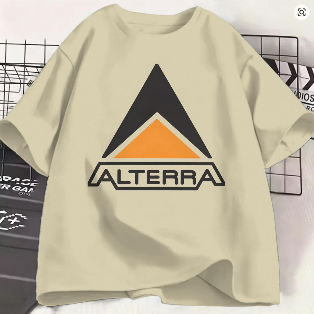 Unisex Subnautica 2 T Shirt Alterra 100 Cotton Clothing Amazing Short Sleeve O Neck Tees Gift Idea Tshirt
