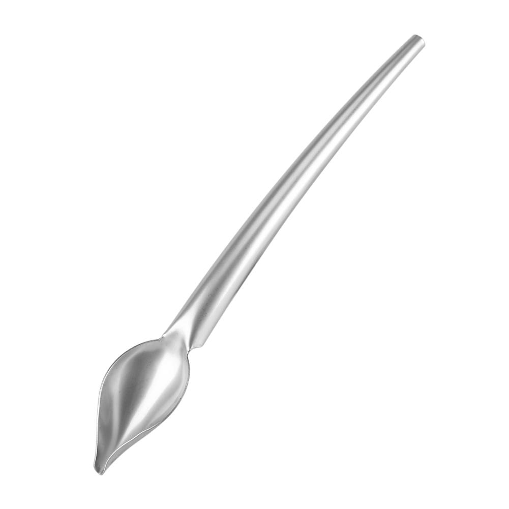 Stainless Steel Sauce Spoon Draw Tool for Dressing Dessert Food Plate Decor Design L