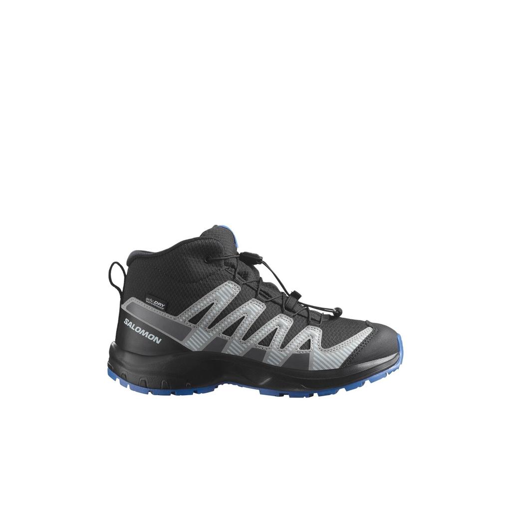 Salomon XA Pro V8 Comfortable Waterproof Support Mid-Top Outdoor Shoes Kids Shoes Black 477298