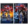 Transformers Optimus Prime Actionfigur Rot und Blau Puzzle Spielzeug für Kinder und Erwachsene