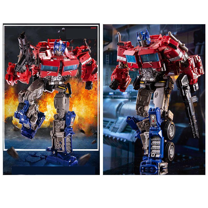 Transformers Optimus Prime Actionfigur Rot und Blau Puzzle Spielzeug für Kinder und Erwachsene