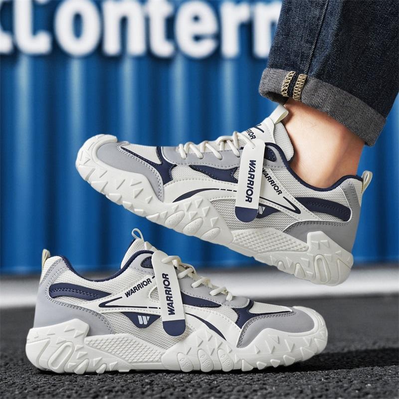 Warrior Trendy Versatile Fashion National Style Simple Commuting Durable Lightweight Low-Top Casual Shoes Men sneakers WXY-N872N03