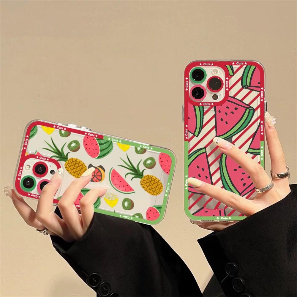 Watermelon Pattern Phone Case For Redmi 7 8 9 A For Redmi Note 5 7 8 9 10 11 Pro Max 4G 5G Funfas