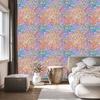 Iridescent glitter wallpaper red and beige for living room and bedroom 50x1000
