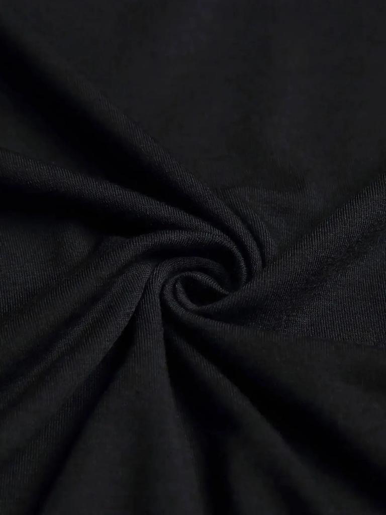 Short Sleeve Crown Letter Print Crew Neck T-Shirt for Spring & Summer Casual Women's Clothing