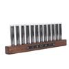LED Music Spectrum Display Home Audio Analyzer High Sensitivity Music Rhythm Light Bar with 12 Light Tubes Adjustable