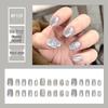 Chasing Light Cat's Eye Crystal Nails: Handmade, Detachable, Flash Diamond Design for Trendy, Stylish Looks.
