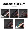 Men's Spring Slip-On Zipper Leather Color Block Casual Low-Top Shoes - Trendy British Versatile Fashion