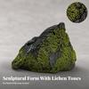 Lightweight Artificial Landscape Stone Rugged Decorative Rock with Lichen