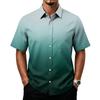 Men's Casual Short Sleeve Button Down Shirt with Chest Pocket Lightweight Breathable Summer Shirt for Everyday Wear