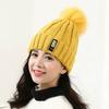 Luxurious Winter Fashion Knitted Hat Charm Women Adjustable Warm Woolen Hats For Cold Weather