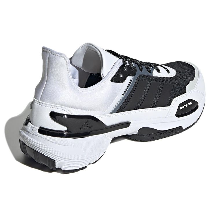 Adidas Mts Versatile Comfortable Non-Slip Wear-Resistant Low-Top Casual Running Shoes Unisex Sneakers White Black HQ6113
