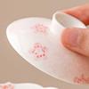 Hand-painted Cherry Blossom Tureen Pink Ladies Gaiwan Chinese Kung Fu Teaware Set Tea Brewer Bowls Teacup Drinkware Tea Ceremony