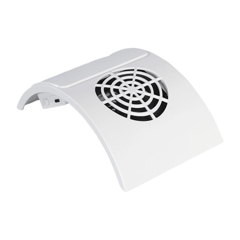 Quiet Manicure Dust Absorber Powerful Motor Compact Desktop Vacuums Pink Aesthetic Design For Professional Home Nail Art