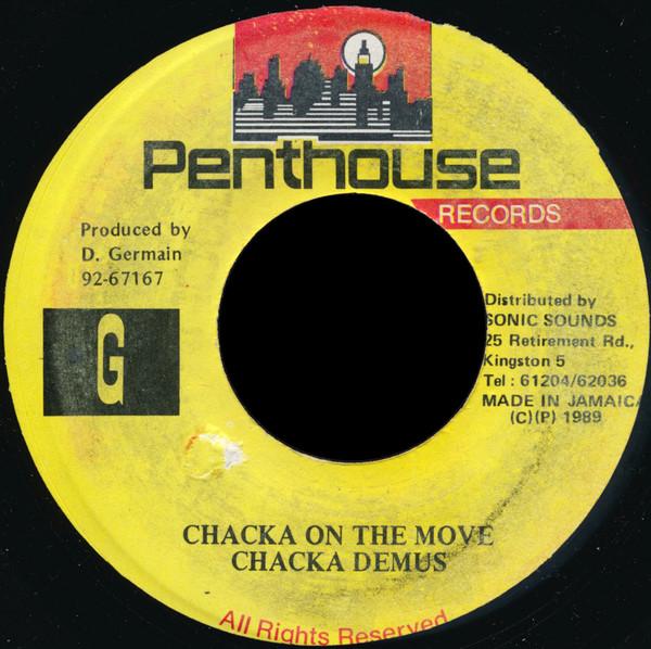 

7-дюймовая пластинка CHAKA DEMUS Chacka On The Move NONE Penthouse Recor 1989 Ямайка Регги Ска Даб Б/у