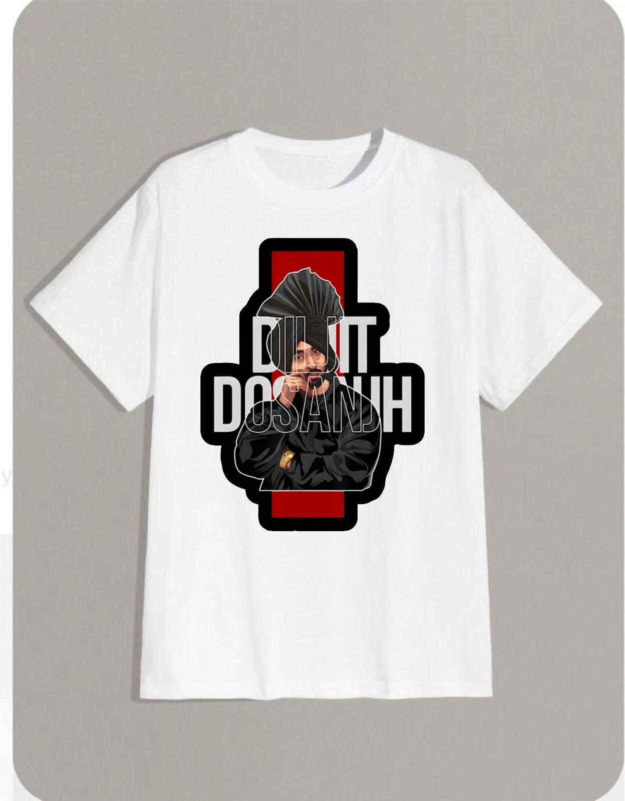 Diljit Dosanjh Singer T-Shirt, Punjabi Singer Shirt, Indian Singer UK Tour Tee S