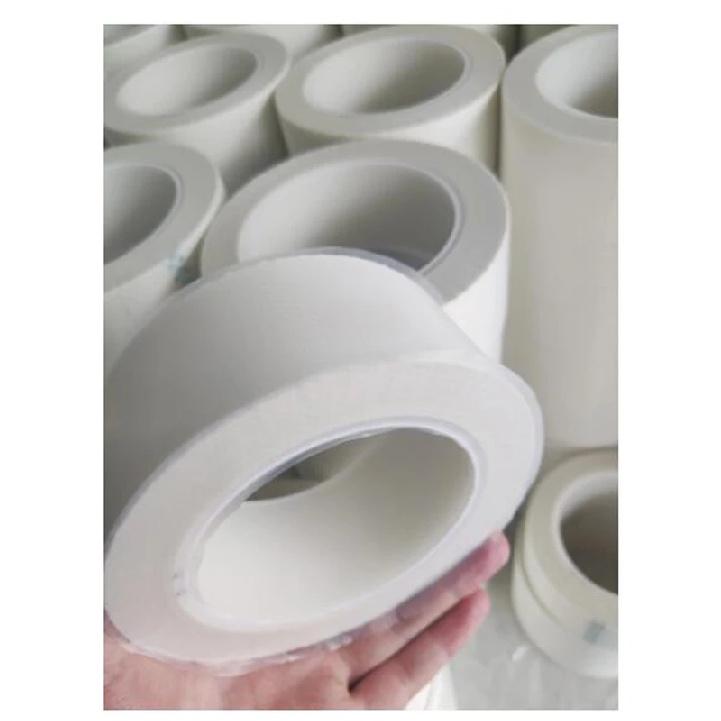 White Fiberglass Glass Cloth Insulation Tape 69 Electric Tape High Temperature Tape With Silicone Adhesive Premium Grade
