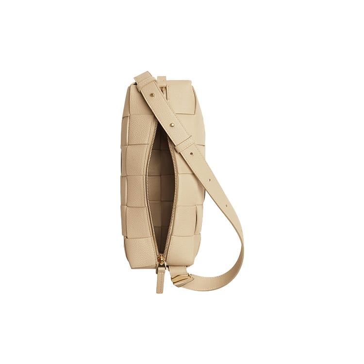 Bottega Veneta Brick Cassette Shoulder Bag Porridge 715655V17H19776